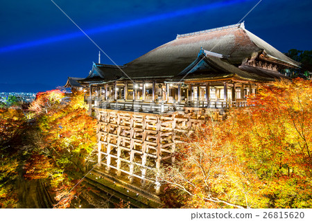 Kiyomizu Temple - Light up of autumn leaves Kiyomizu Temple - Light up of autumn leaves 26815620