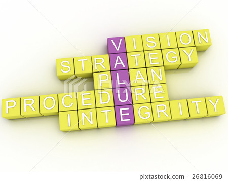 3d image Value issues concept word cloud 3d image Value issues concept word cloud 26816069