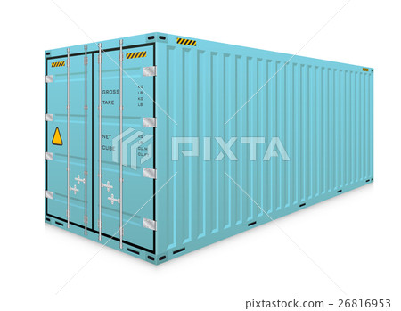 Cargo container vector Cargo container vector 26816953