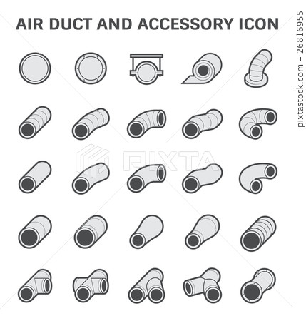 Air Duct Icon Air Duct Icon 26816955