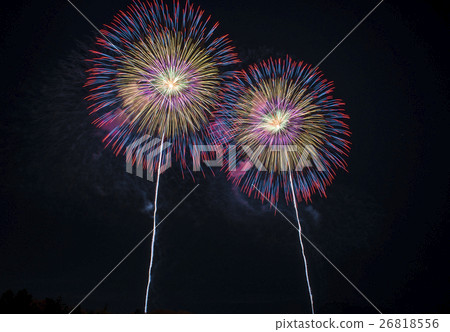 秩父夜節日的煙花 26818556