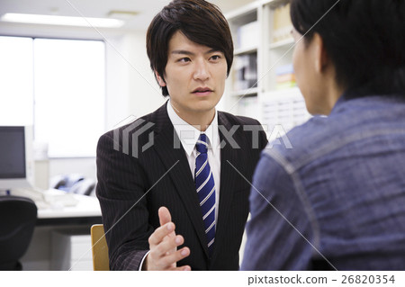 Business consultant planner Financial insurance customer office businessman 26820354