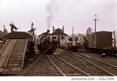 Showa 44 Koumi Line C 56 and Kiha 52 Kobuchizawa Showa 44 Koumi Line C 56 and Kiha 52 Kobuchizawa 26821096