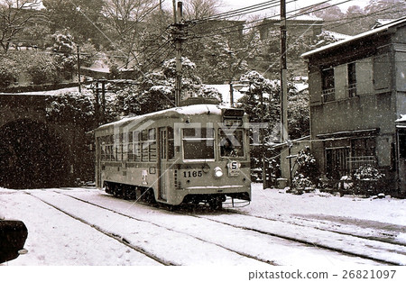 Showa 44 Yokohama Tire Electric Snow Day's wheat tunnel 26821097