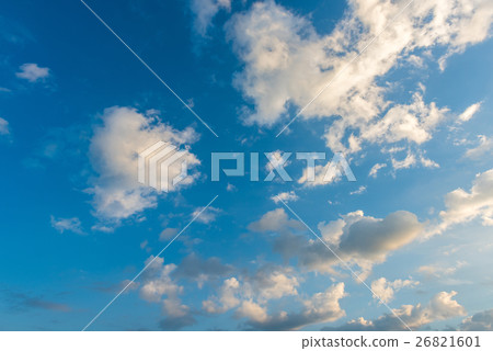 blue sky with cloud. 26821601