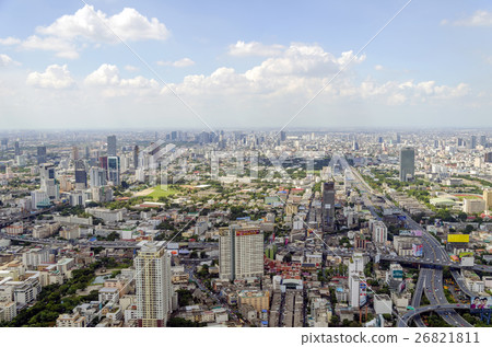 bangkok view from baiyoke tower II  26821811