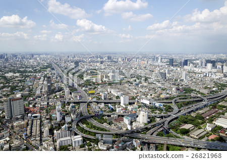 bangkok view from baiyoke tower II  26821968