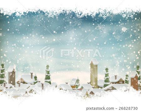 Winter holidays landscape. EPS 10 Winter holidays landscape. EPS 10 26828730