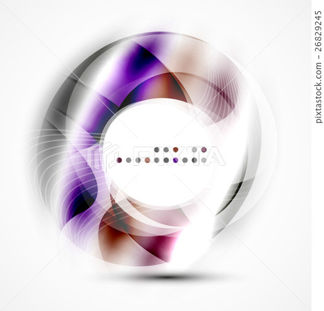 Colorful abstract circle banner Colorful abstract circle banner 26829245