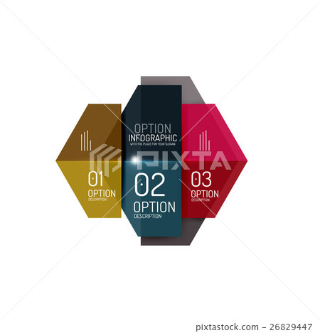 Vector infographic diagram templates Vector infographic diagram templates 26829447