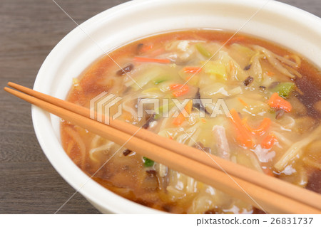 Delicious bean sprout squid ramen Delicious bean sprout squid ramen 26831737