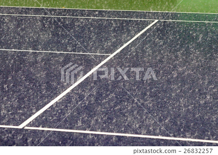 heavy rain on tennis court heavy rain on tennis court 26832257