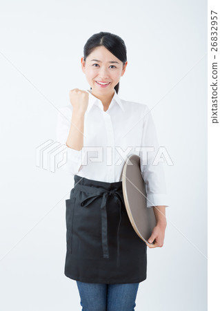Cafe clerk (tray) Cafe clerk (tray) 26832957