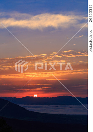 Ascending ascension and the sea of clouds - Kyoyama Takahara Kimita (Kiminaido) From the viewpoint resting place - 26833552