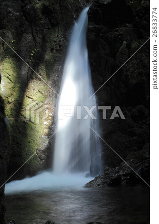 Mountain immovable waterfall 26833774
