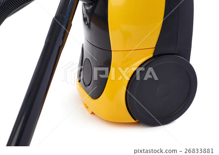 Vacuum cleaner over isolated white background 26833881