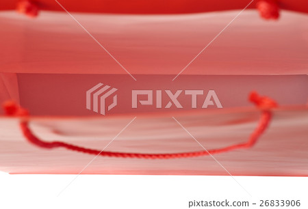 Shopping bag isolated over the white background 26833906