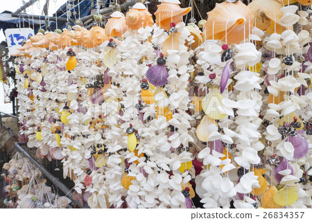 Mobile made from seashells for decoration 26834357