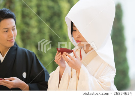 和式婚禮 日式婚禮 清酒酒杯 26834634