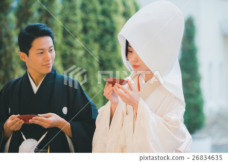 新郎新娘 和式婚禮 日式婚禮 26834635