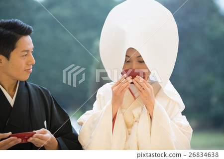 新郎新娘 和式婚禮 日式婚禮 26834638