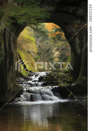 Cave waterfall · Dense groove waterfall 26835154