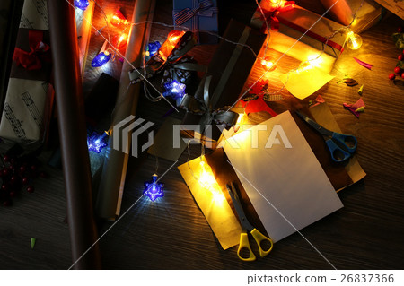 gift wrapping paper for the holiday Christmas gift wrapping paper for the holiday Christmas 26837366