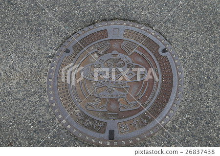 Manhole for sewage pipe in Yaketo Inn 26837438