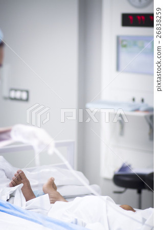 Hospital bed in surgery 26838259
