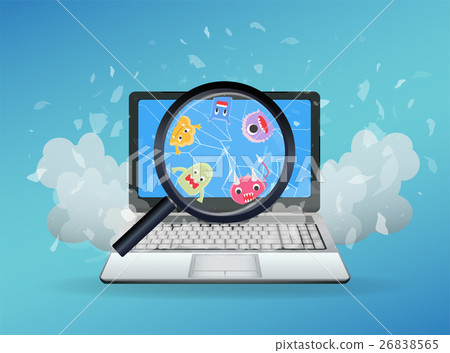 virus found on a broken laptop 26838565