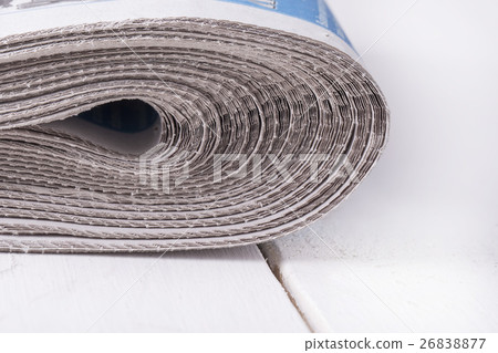 Heap of folded newspapers Heap of folded newspapers 26838877