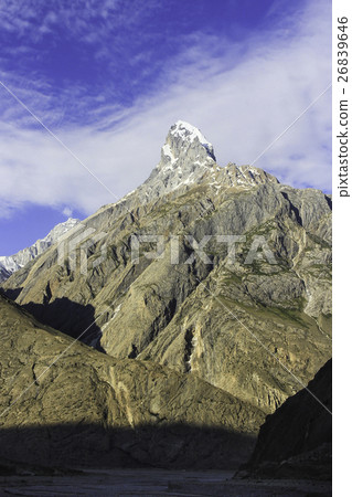 Mountains and Faces; Baltoro Glacier, Pakistan 26839646