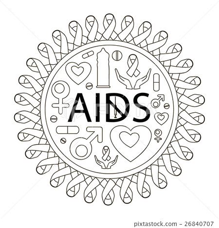 Aids day set Aids day set 26840707