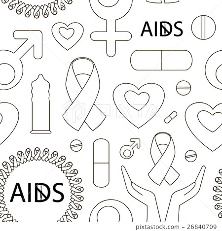Aids day set pattern Aids day set pattern 26840709