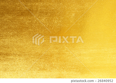 Shiny yellow leaf gold foil 26840952