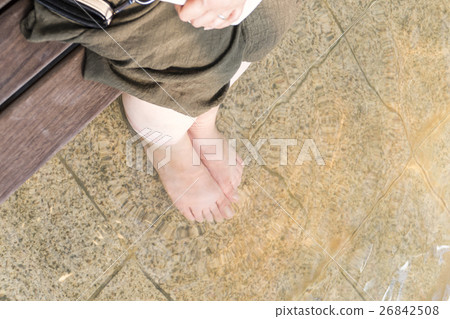 Atami station front foot bath 26842508