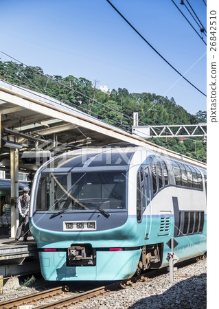 Limited express super view Odoriko 251 series Atami station Limited express super view Odoriko 251 series Atami station 26842510