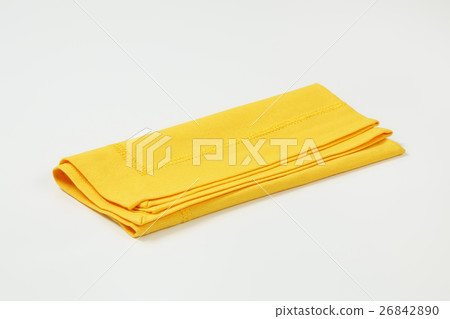 yellow cloth place mat 26842890