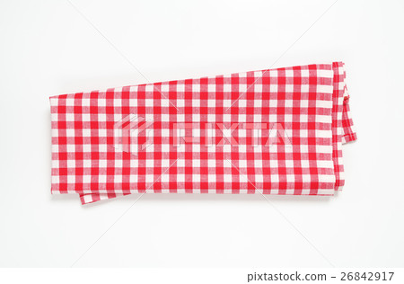 red and white tea towel 26842917