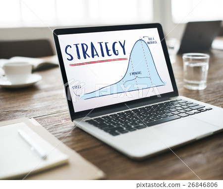 Strategy Report Analytics Progress Concept Strategy Report Analytics Progress Concept 26846806