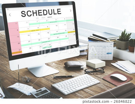 Schedule Activity Calendar Appointment Concept 26846822
