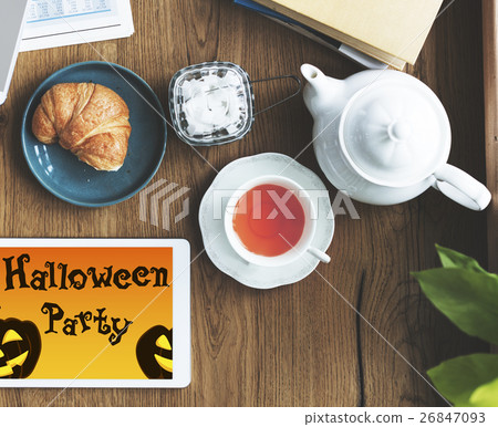 Halloween Bat Pumpkin Lantern Scary Graphic Concept Halloween Bat Pumpkin Lantern Scary Graphic Concept 26847093