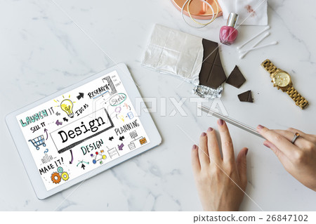 Design Creative Ideas Objective Planning Sketch Concept 26847102