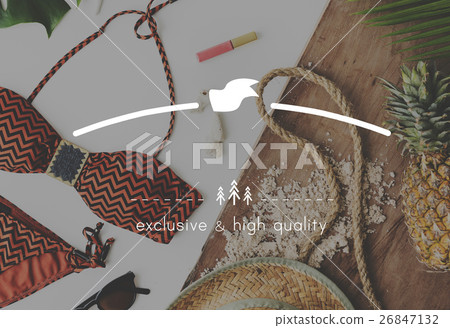 Banner Blank Bird Badge Graphic Concept Banner Blank Bird Badge Graphic Concept 26847132