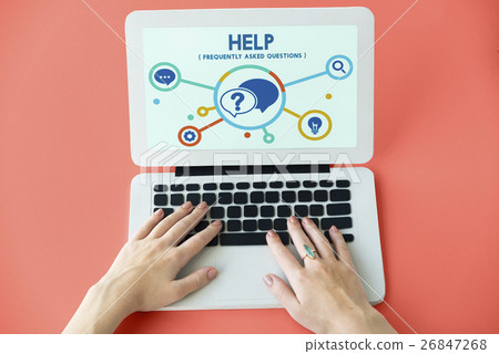 Help Question Contact us Information Concept Help Question Contact us Information Concept 26847268