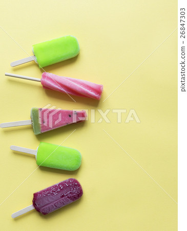 Ice Pop Flavored Ice Frozen Dessert Sweet Tasty Concept Ice Pop Flavored Ice Frozen Dessert Sweet Tasty Concept 26847303