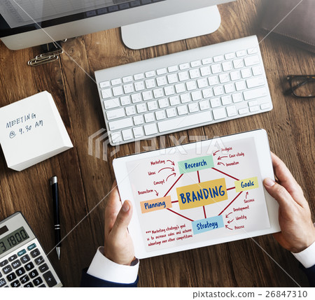 Branding Marketing Planning Strategy Concept Branding Marketing Planning Strategy Concept 26847310