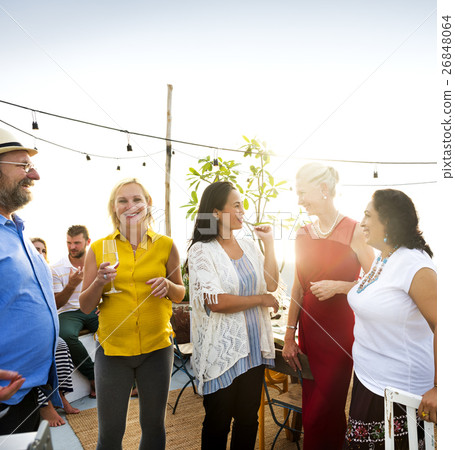 Group Of People Party Concept 26848064