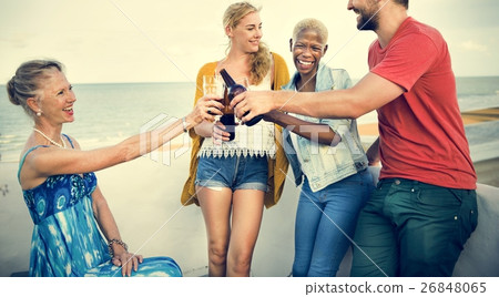 Group Of People Celebrating Concept 26848065