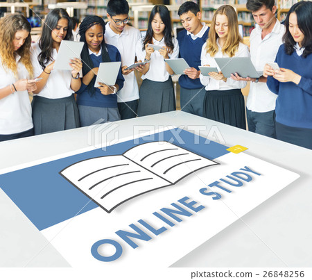 E-learning Online Class Study Knowledge Ideas Concept E-learning Online Class Study Knowledge Ideas Concept 26848256